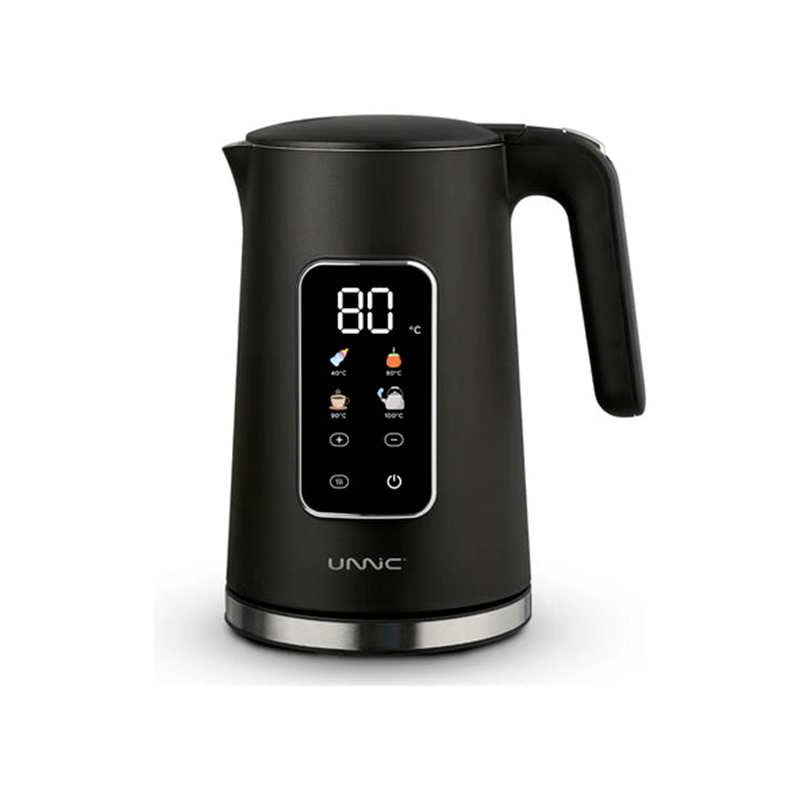 Pava Eléctrica Unnic Pantalla Digital Táctil Acero Inoxidable 1.7 L