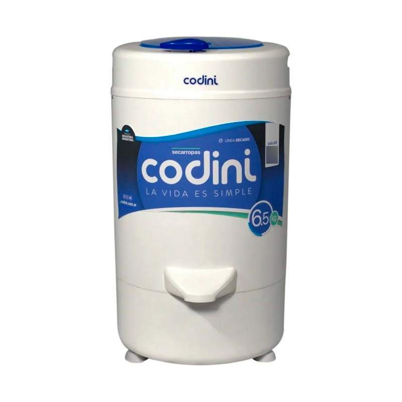Secarropas Codini Advance AD 6.5kgs Tambor Acero Inox
