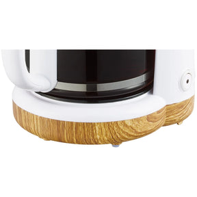 Cafetera Mandine MCM900W  simil madera + Nescafé Dolce Gusto café con leche 10 unidades