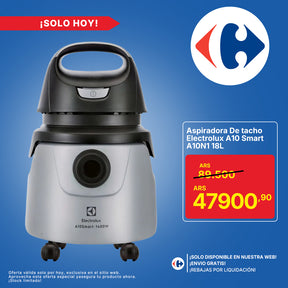 Aspiradora De tacho Electrolux A10 Smart A10N1 18L