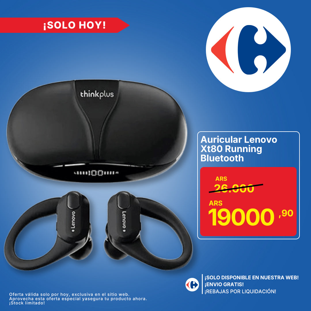 Auricular Lenovo Xt80 Running Bluetooth