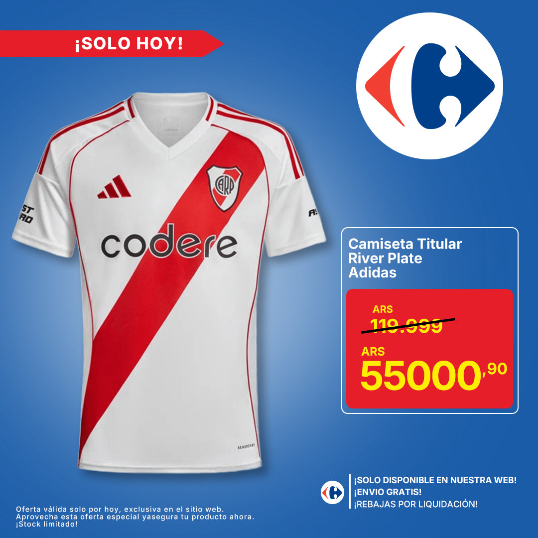 Camiseta Titular River Plate Adidas