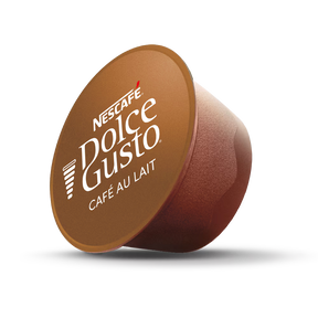 Cafetera Mandine MCM900W  simil madera + Nescafé Dolce Gusto café con leche 10 unidades