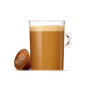 Cafetera Mandine MCM900W  simil madera + Nescafé Dolce Gusto café con leche 10 unidades